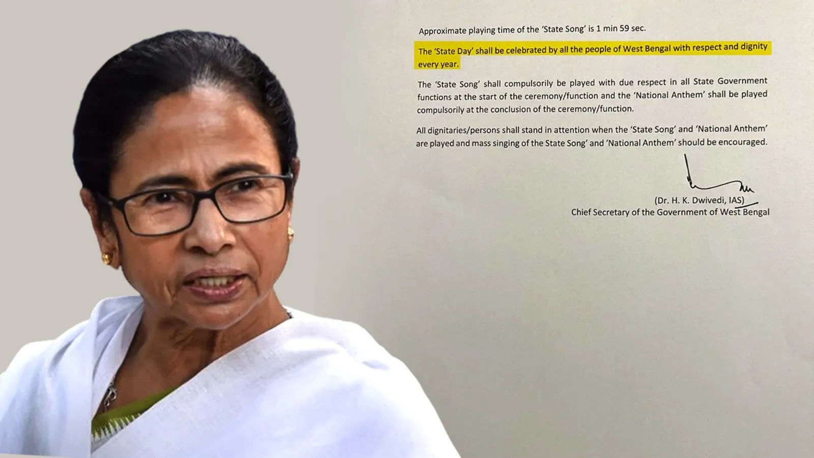 Mamata Banerjee Boosts Bangla Identity Ahead of 2024 Elections with New State Anthem Guidelines