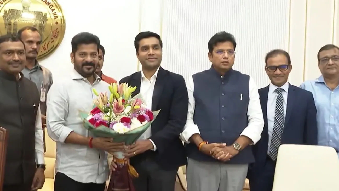 Hindenburg Controversy Unveils Congress' Inconsistency: CM Revanth Reddy's Encounter with Adani Delegation Reveals Double Standards