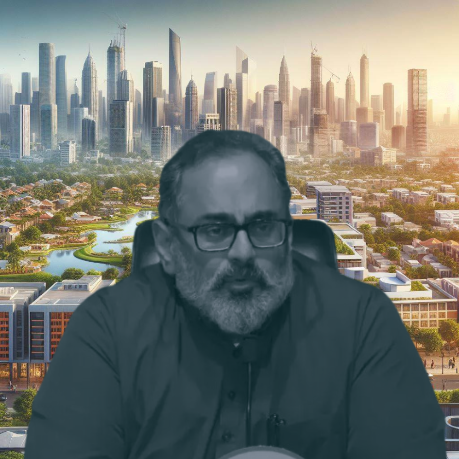 MoS Chandrasekhar highlights India's transition from a jobless state to one led by employment growth over the course of 10 years.